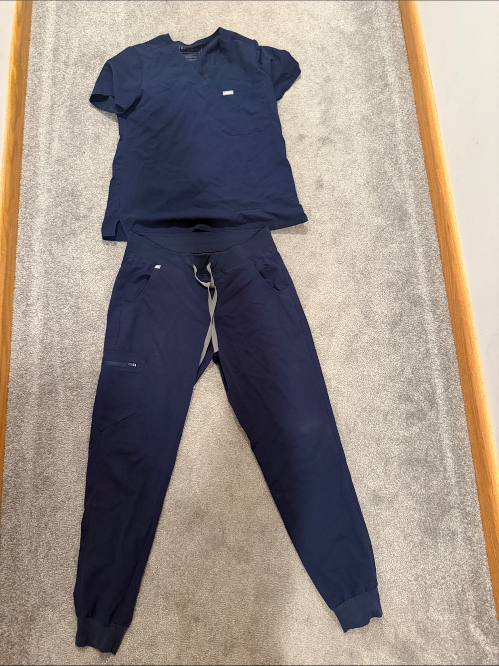 Figs Navy Women's Jogger Scrub Pants